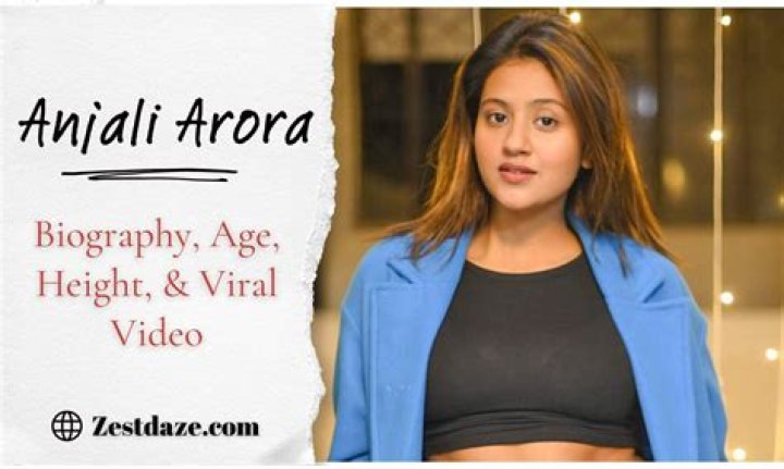 Anjali Arora Viral Video XXXX: Unveiling the Truth and Facts