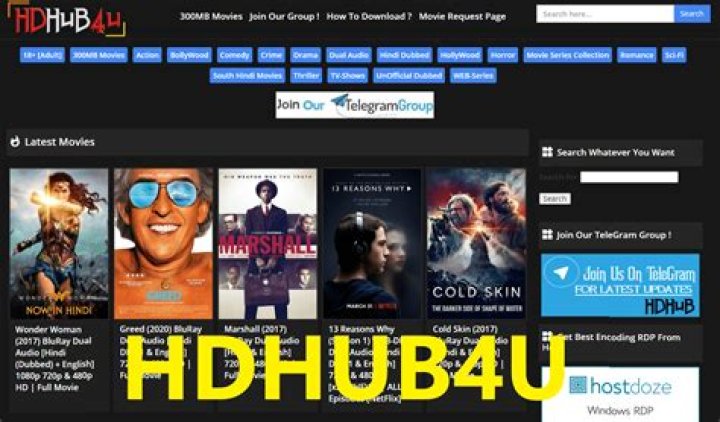 HDHub4U: How to Stream Movies and TV Shows Online