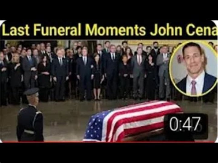 John Cena Funeral: A Comprehensive Look at the Legacy and Tribute