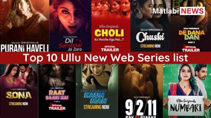 Ullu New Web Series: A Thrilling Journey into India's Favorite Digital Entertainment